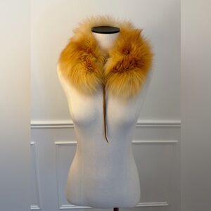 Genuine Red Fox Fur Collar